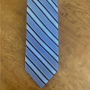 Jos. A. Bank blue striped silk tie - NEW‎ WITH TAGS
